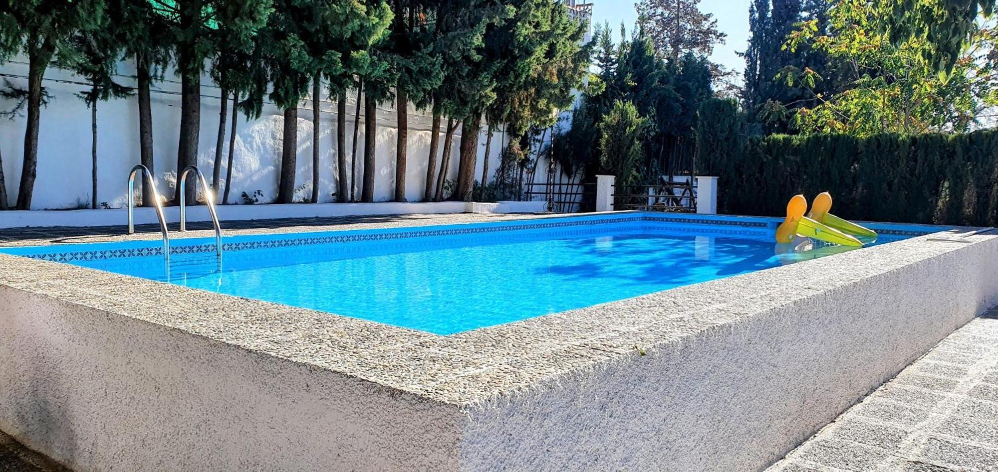 La Casilla Villa Cajar Bagian luar foto