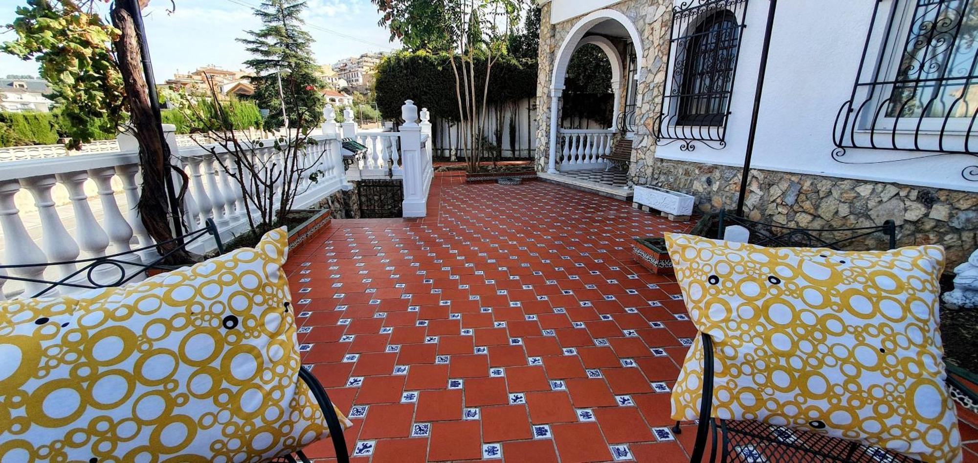 La Casilla Villa Cajar Bagian luar foto
