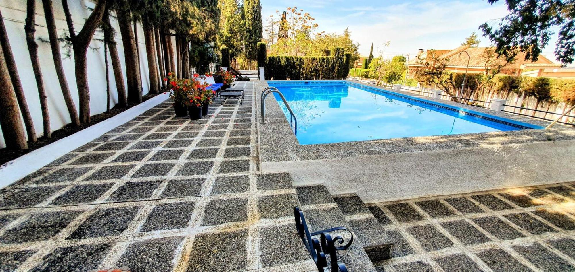 La Casilla Villa Cajar Bagian luar foto
