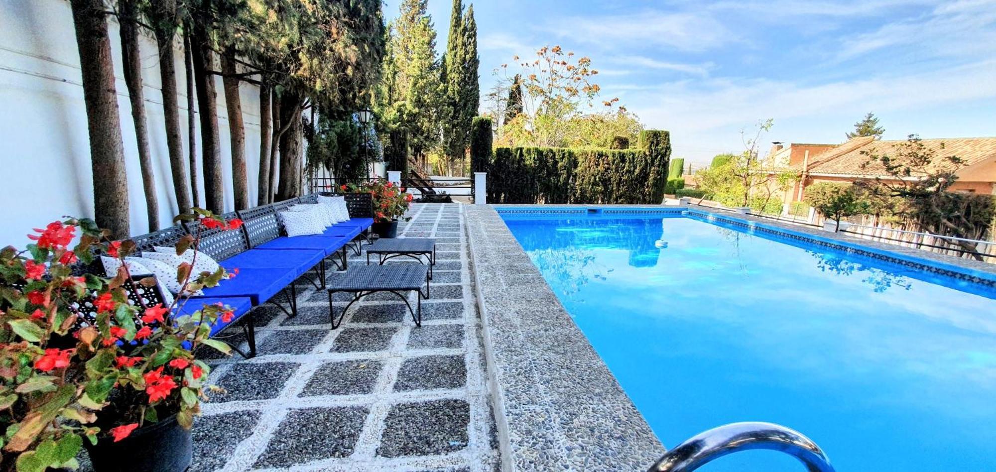 La Casilla Villa Cajar Bagian luar foto