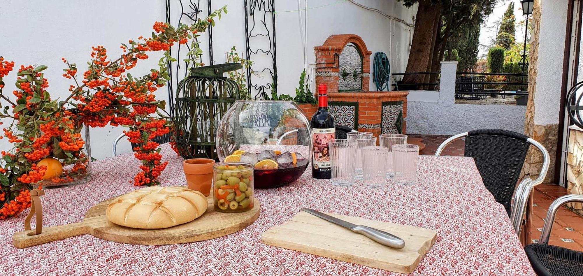 La Casilla Villa Cajar Bagian luar foto